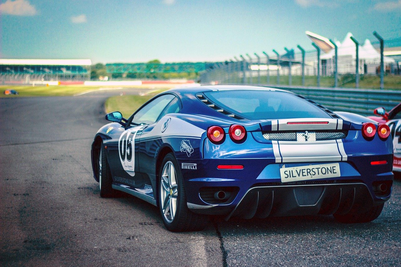 car race, car wallpapers, ferrari, car, motorsports, racing car, race track, sports car, pirelli, race car, blue car, shiny car, race, vehicle, auto, automobile, motor, fast, drive, road
